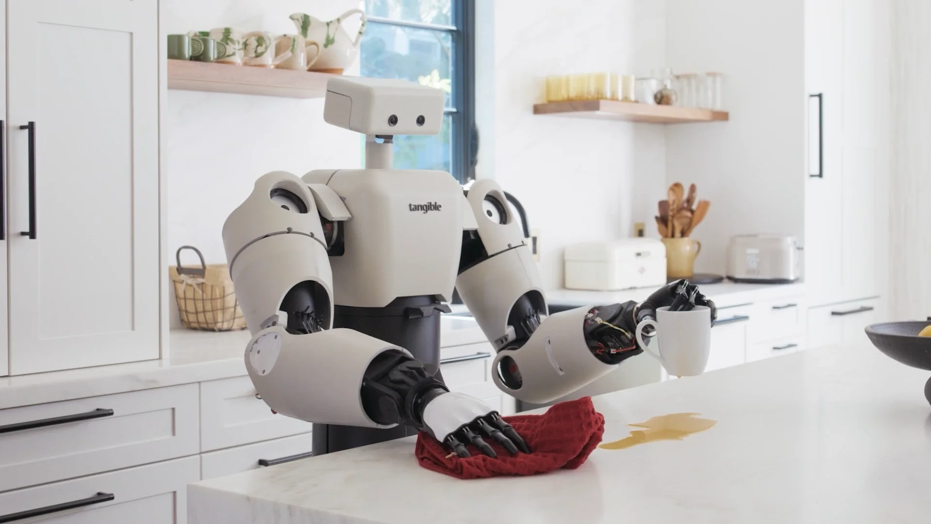 Meet Eggie: Tangible Robotics Joins the Wheeled-Humanoid Race, Betting on Dexterous Hands