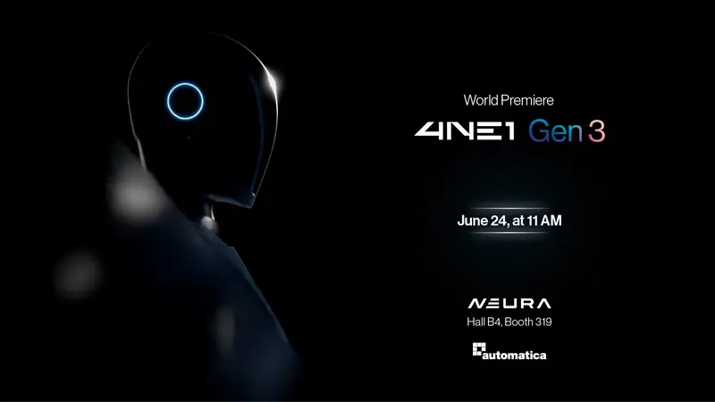 NEURA Robotics Set to Unveil Next-Gen 4NE-1 Humanoid at Automatica 2025