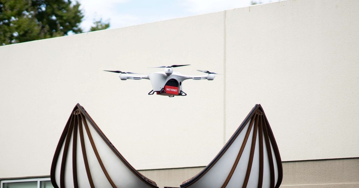 Central London hospitals linked by Matternet delivery drones
