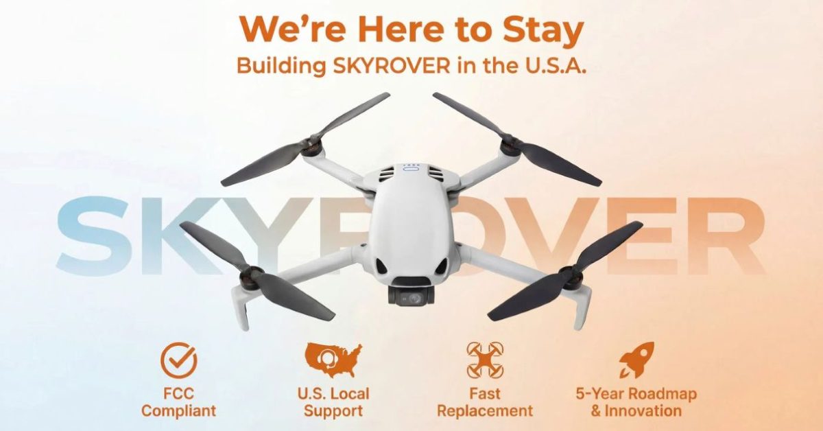 Skyrover wants to be your next DJI drone