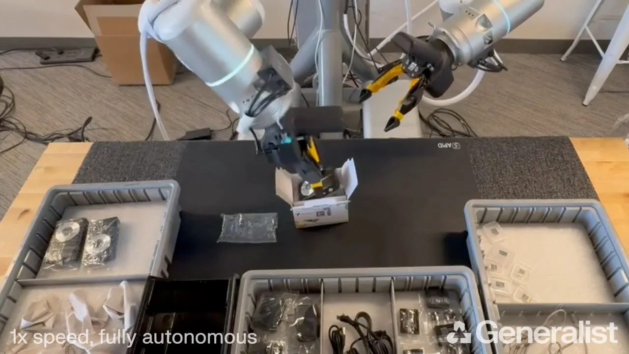 Generalist AI Unveils GEN-0, Claims Scaling Laws for Robotics Backed by 270,000 Hours of Real-World Data