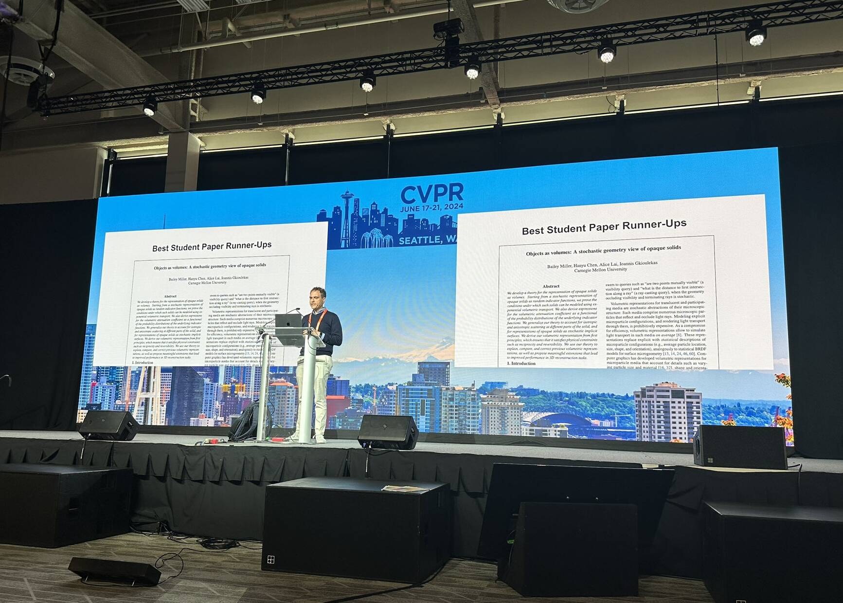 Miller and co-authors receive award at CVPR 2024