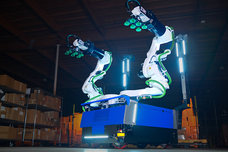 Dexterity Introduces Mech, an Industrial Superhumanoid Aiming to Reshape Logistics
