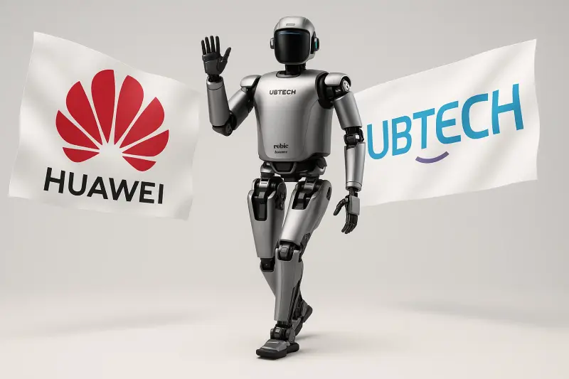 Huawei and UBTech Join Forces to Bring Humanoid Robots to Factories and Homes
