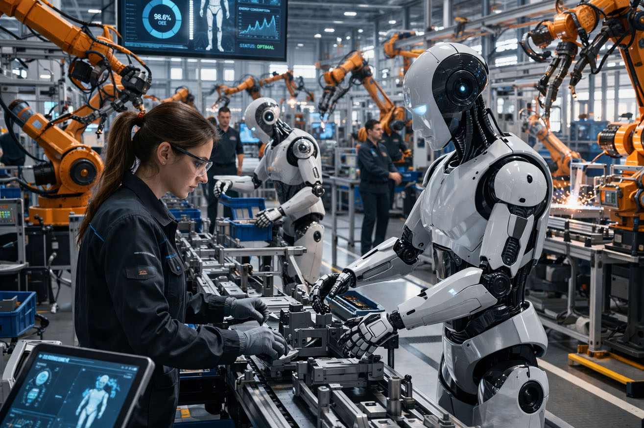 Robotique humanoïde : Le vrai défi n’est plus la technologie, mais le passage à l’échelle