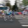 A humanoid robot sprints past the human half-marathon world record in Beijing race