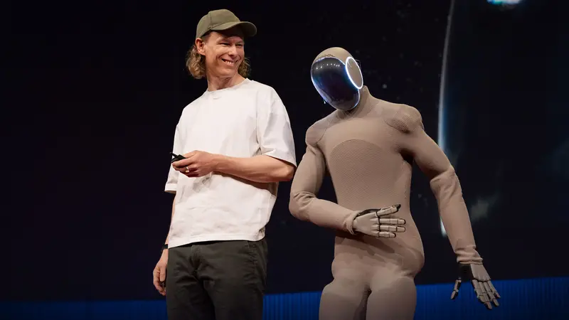 Humanoid Robots Are Here – Bernt Børnich and NEO holds a TED Talk