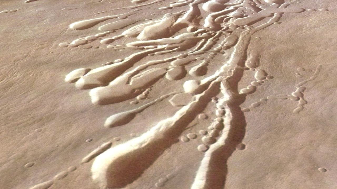 Scientists want to send a roly-poly robot filled with 'dandelion drones' to investigate hidden tunnels on Mars