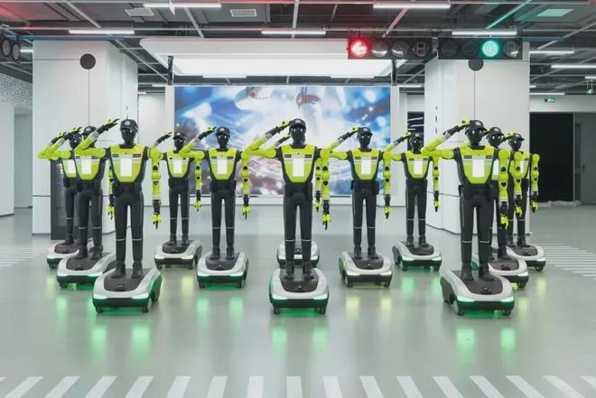 China's First Robot Traffic Police Team Officially Launches in Hangzhou