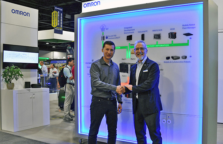 Comau and OMRON Robotics partner to offer robotics for more industries