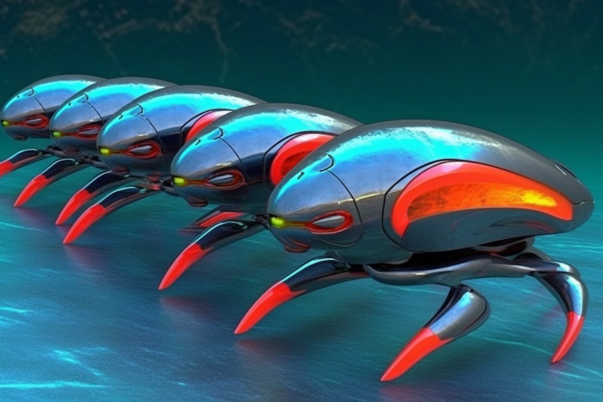 Robot Swarm Models Reveal Principles of Cell Organization