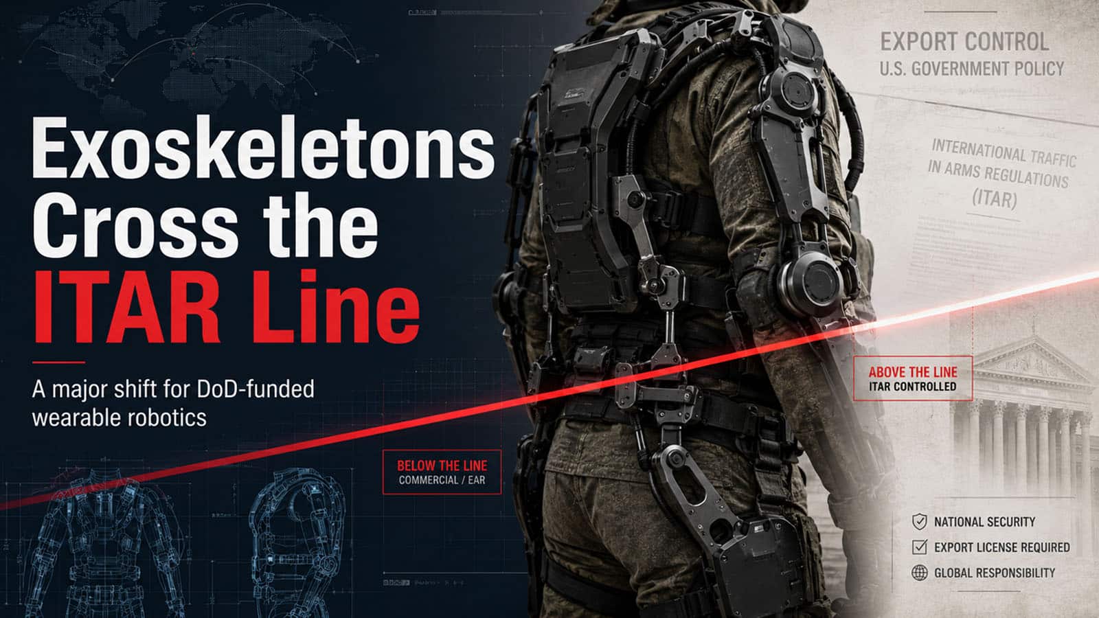 From Back Belt Skepticism to ITAR: Exoskeletons Just Crossed a Regulatory Line