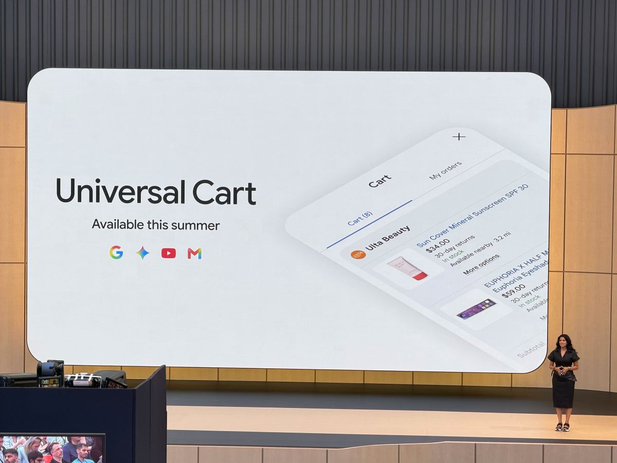 Google’s new Universal Cart wants to follow you across the entire internet