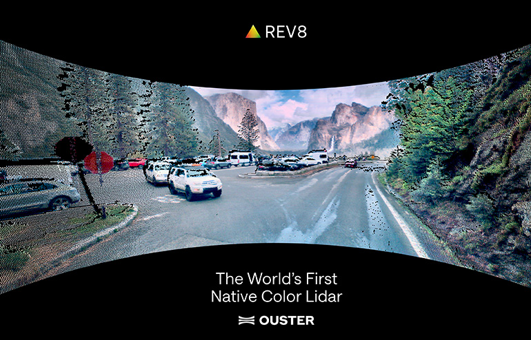 Ouster releases REV8 OS sensor family with native-color lidar