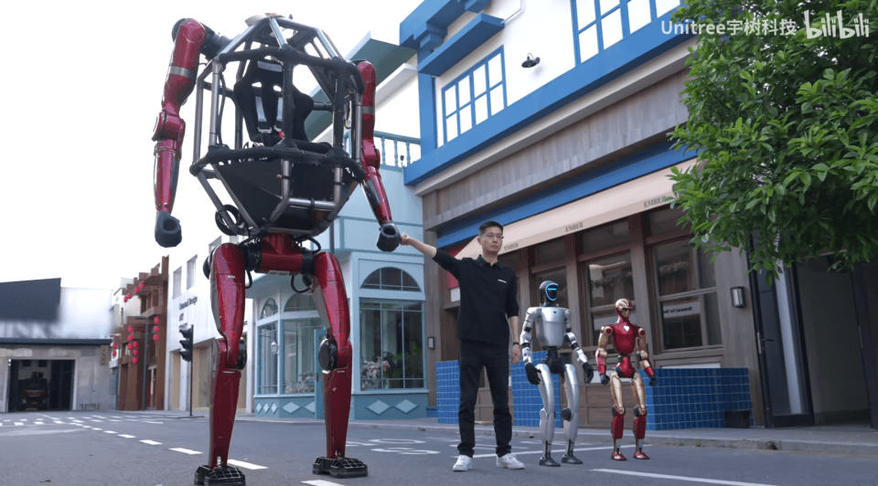 Unitree Unveils GD01: World's First Mass-Produced Human-Carrying Transforming Mecha at 3.9M RMB