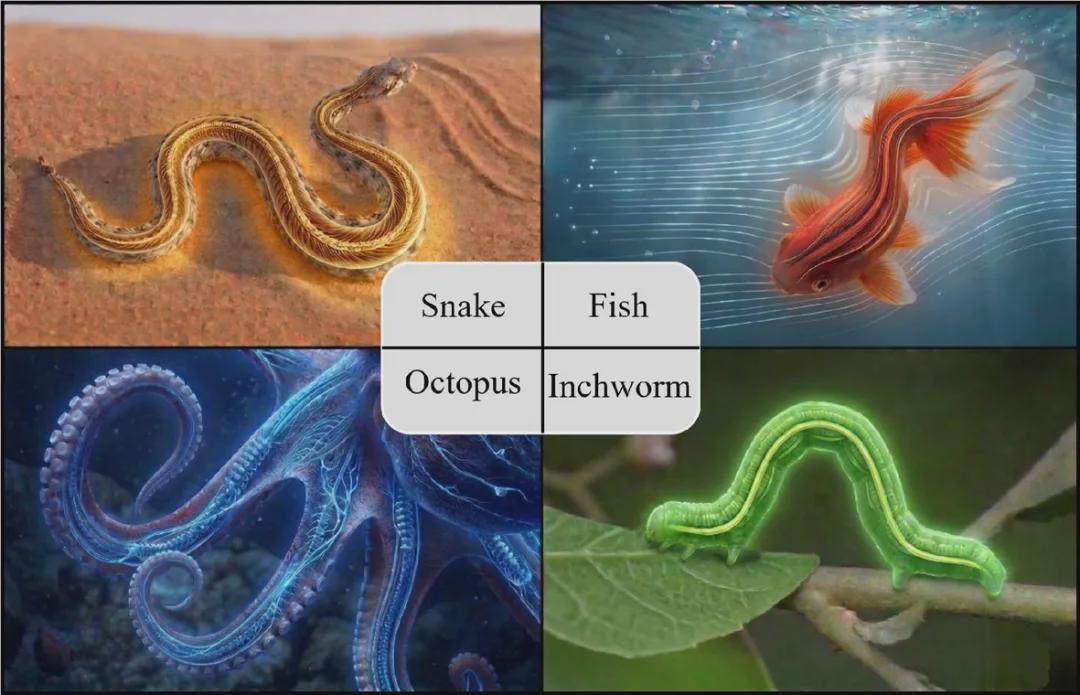 Biomimetic Robots Discover Universal 'Movement Language' from Fish to Octopus