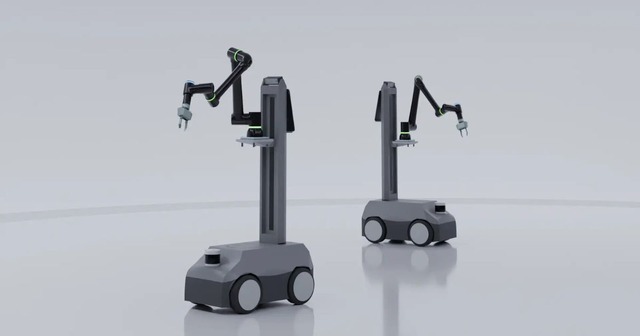Mobile robot arm "MobiRobo" for railway inspections to debut at JR East startup event on June 4.