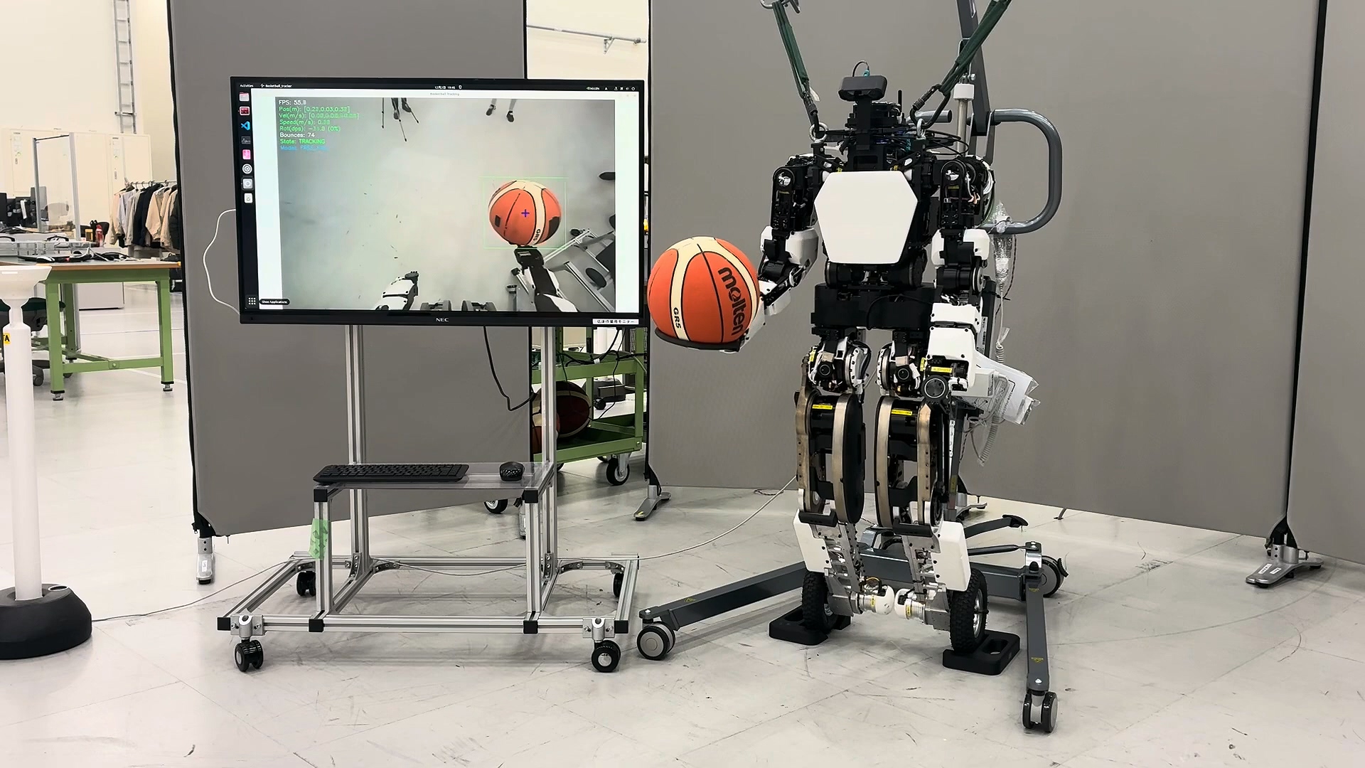 Toyota's CUE Robot Advances: Learning to Walk and Dribble with Reinforcement Learning and Sim2Real