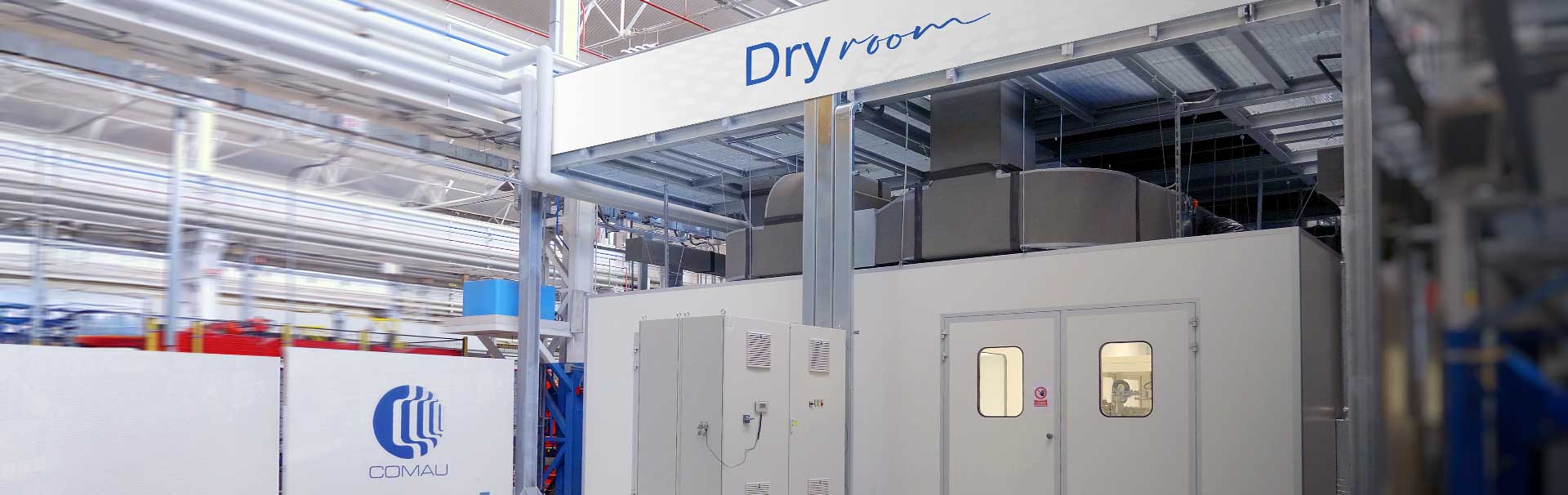 Comau has built an in-house dry room to develop cell manufacturing solutions at an international level