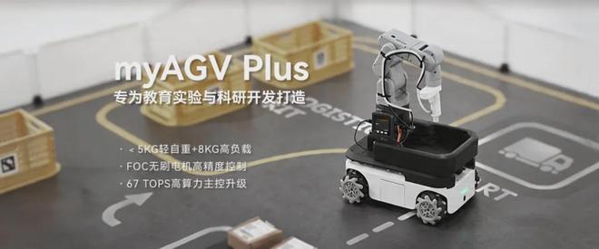 Product Launch | myAGV Plus Redefines New Frontiers in Mobile Composite Robotics Education and Research