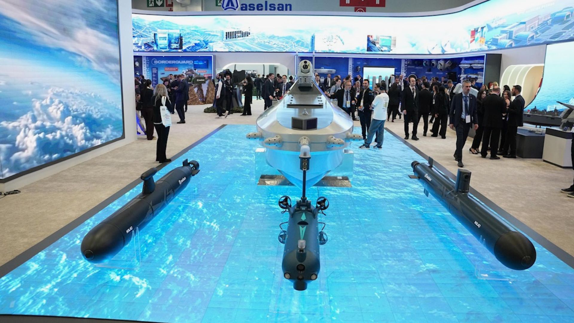 Turkey unveils swarm-ready kamikaze submarine drone with 230-mile strike range