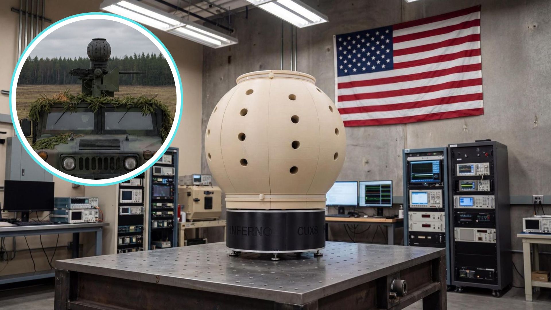 New US turret fires 54 barrels in 360 degrees at drone swarms using acoustic sensors