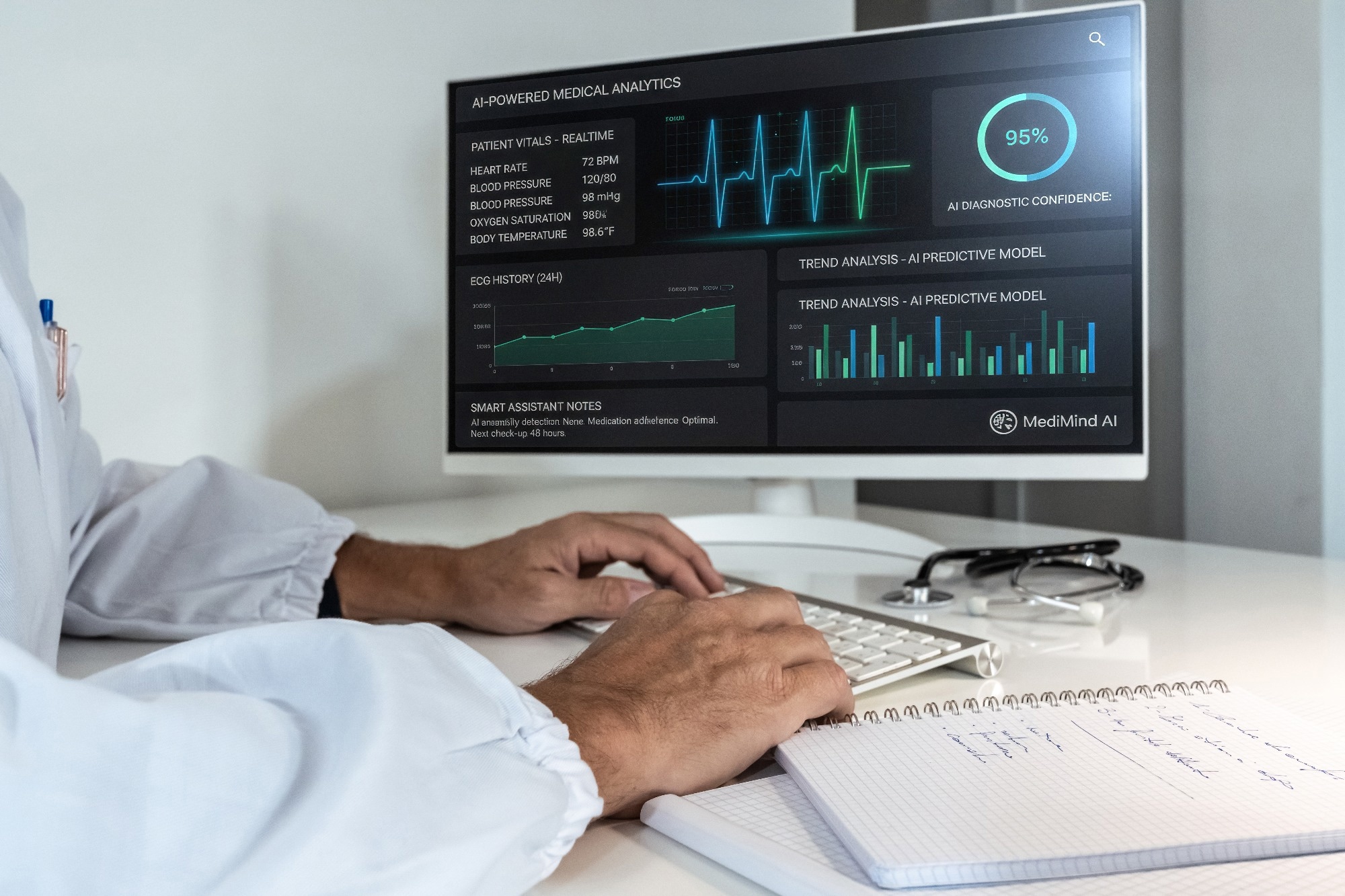 AI Model Spots Hidden Heart Failure from ECGs