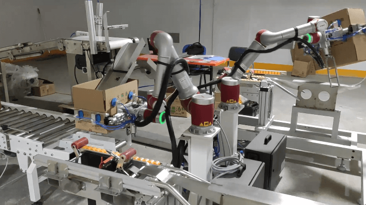 Robot Arms for Food and Beverage Packaging: Three Functional Options