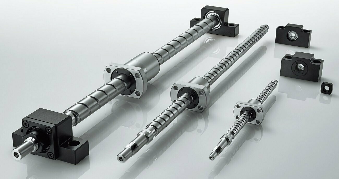 Precision Ball Screw with Finished Shaft Ends Model SDA-VZ Lineup