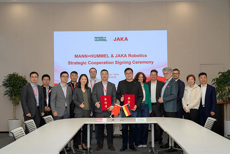 JAKA Robotics and MANN+HUMMEL China Partner to Automate Sustainable Filtration Production
