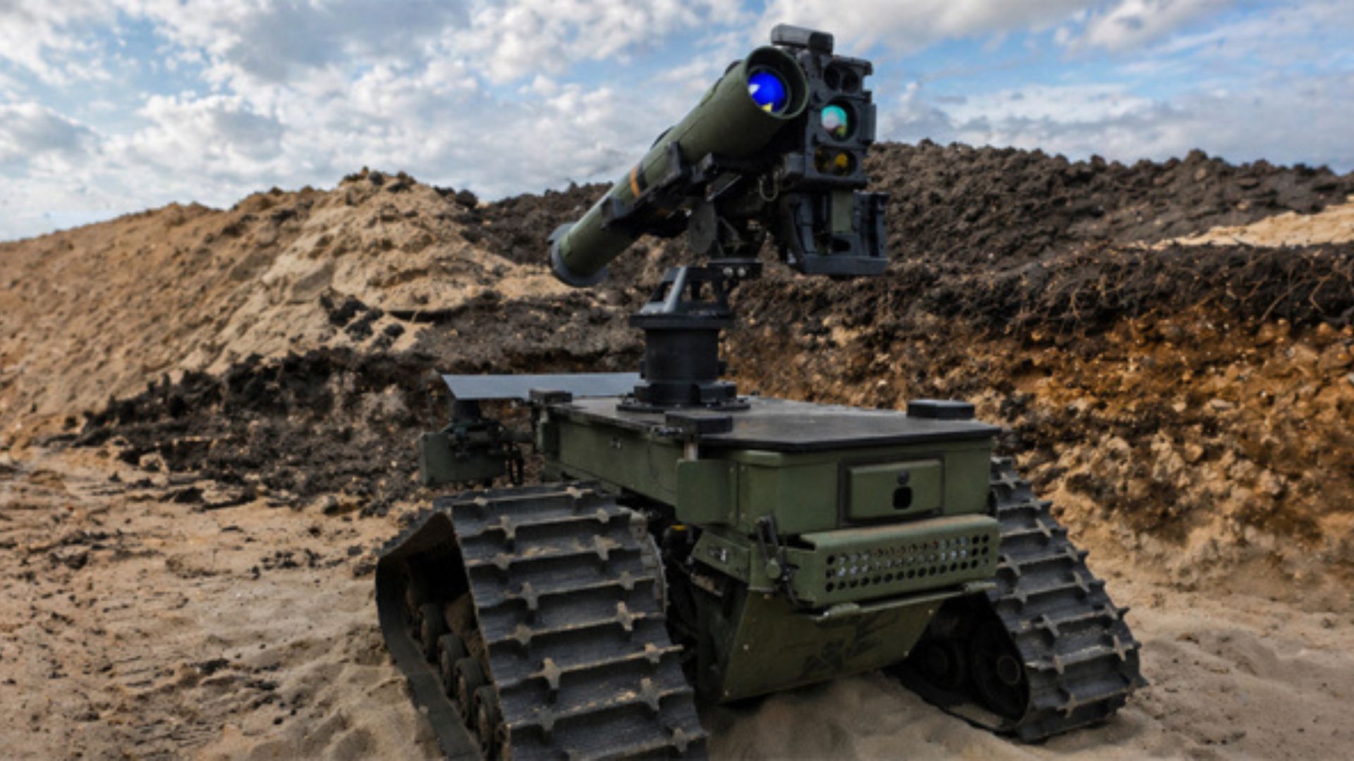 Germany’s Ziesel combat robot fires 3.4-mile anti-tank missiles during military trials