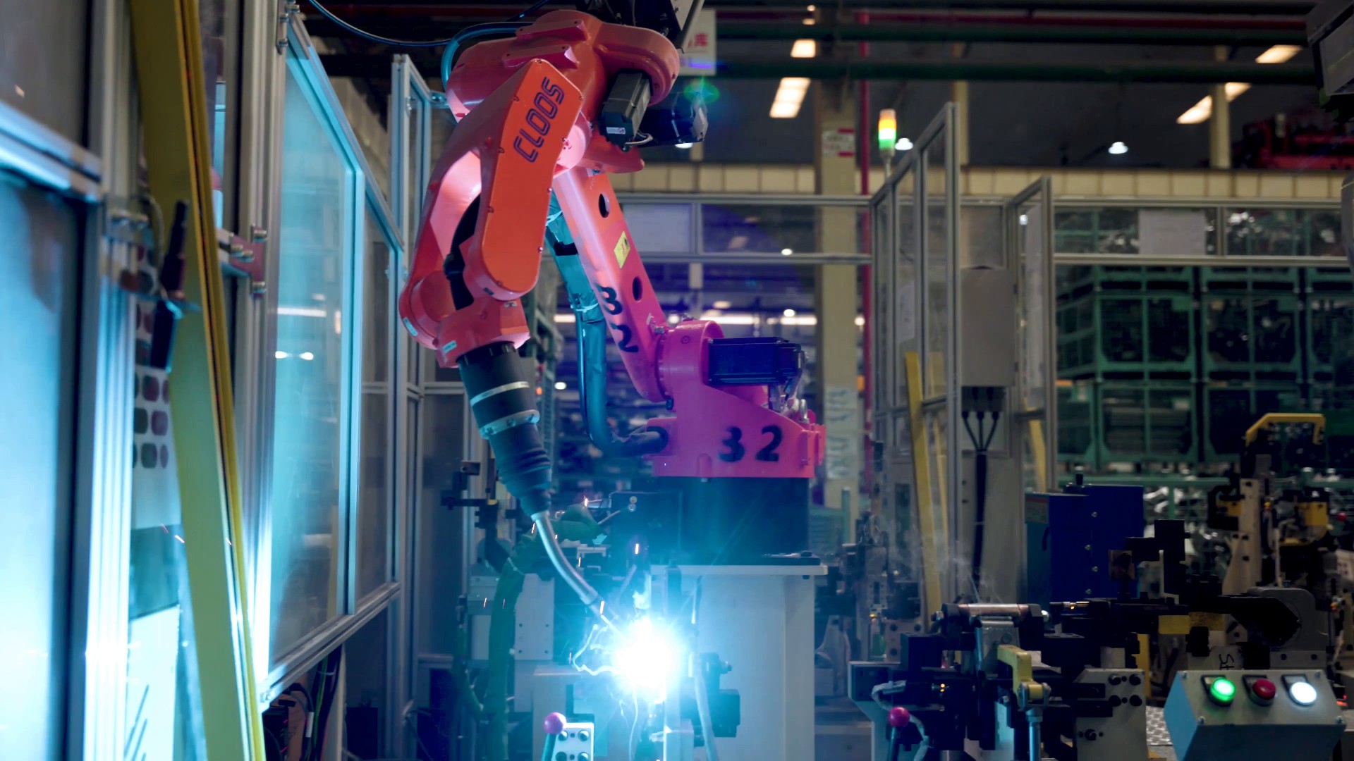 Over 200 Estun Robots Deployed on a Single Production Line: Fully Autonomous Robotic Automotive Parts Welding Line Officially Launched at Scale