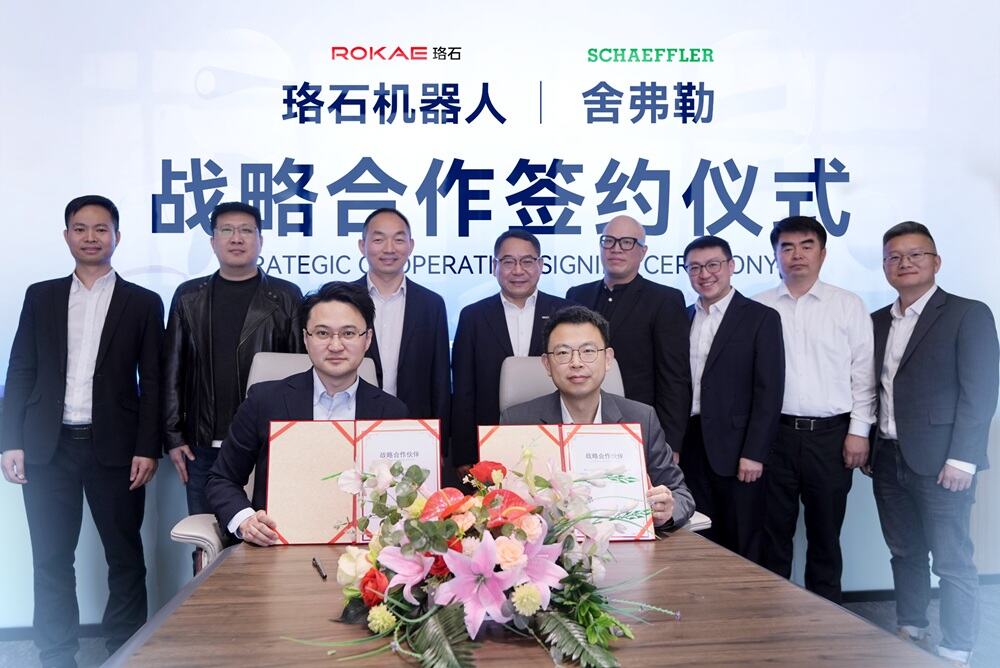 ROKAE Robotics and Schaeffler Sign Strategic Partnership