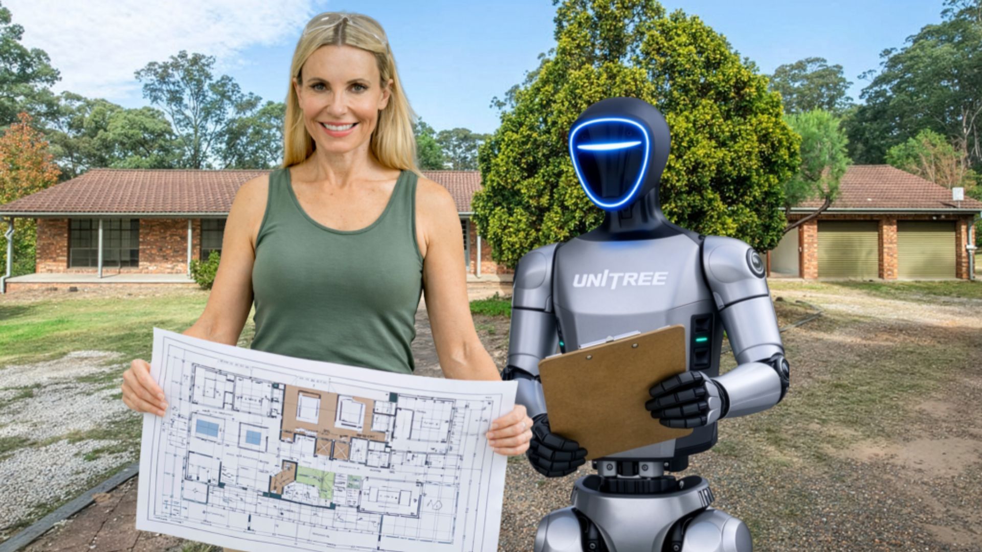 ‘World-first’: Humanoid robot Tinnie to work as apprentice in renovation project