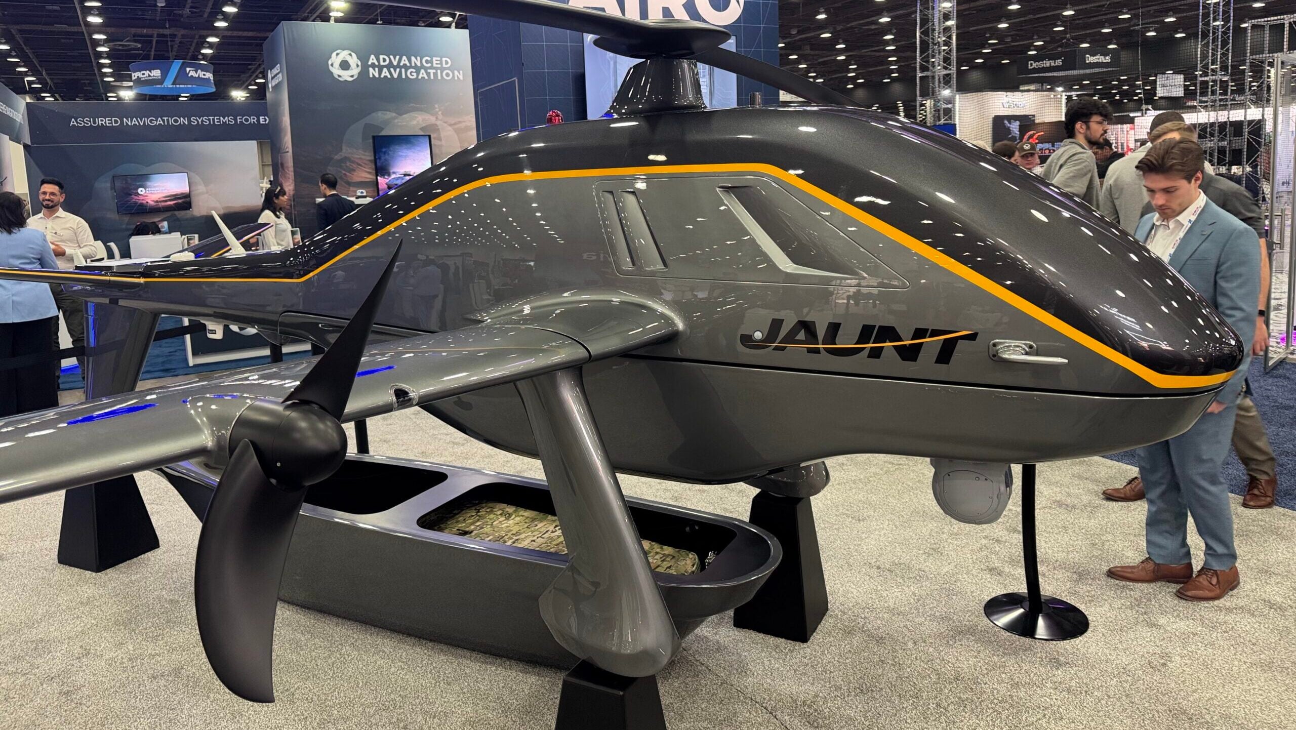 AIRO’s ‘slowed rotor’ hybrid-electric VTOL drone aims to solve resupply issues