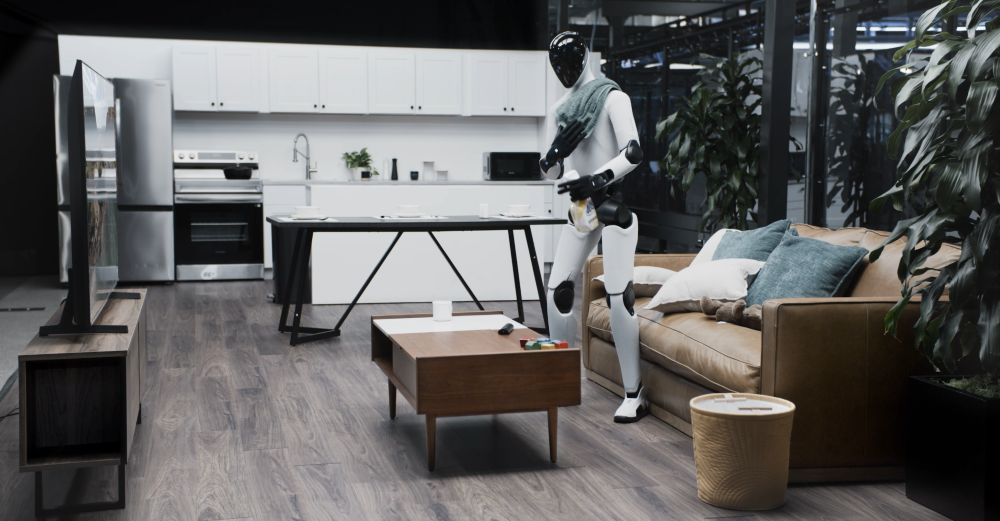 Debut of Humanoid Robots in the Living Room