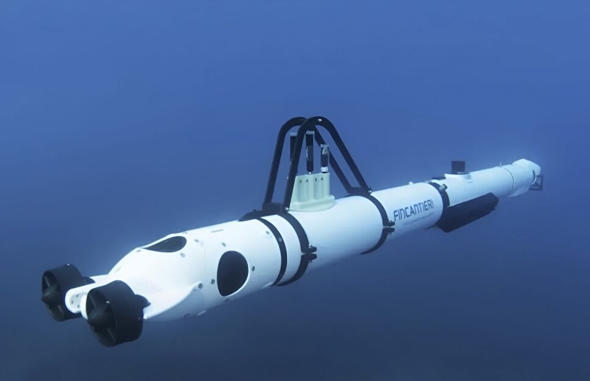 Fincantieri Launches the First Integrated Underwater Drone System