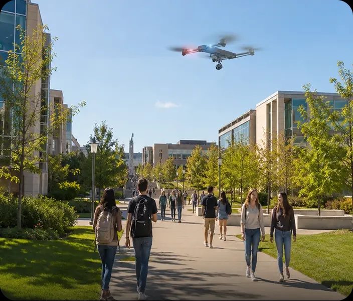 IACLEA Launches National Campus Drone Program with Draganfly