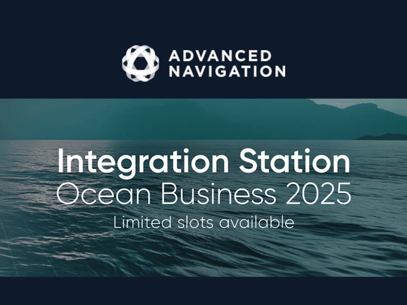 Introducing Advanced Navigation's Integration Station at Ocean Business 2025