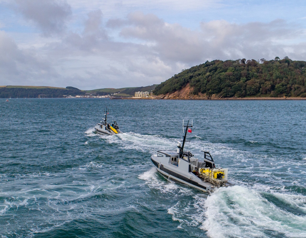 First Autonomous Mine Hunting System Delivered to UK Royal Navy