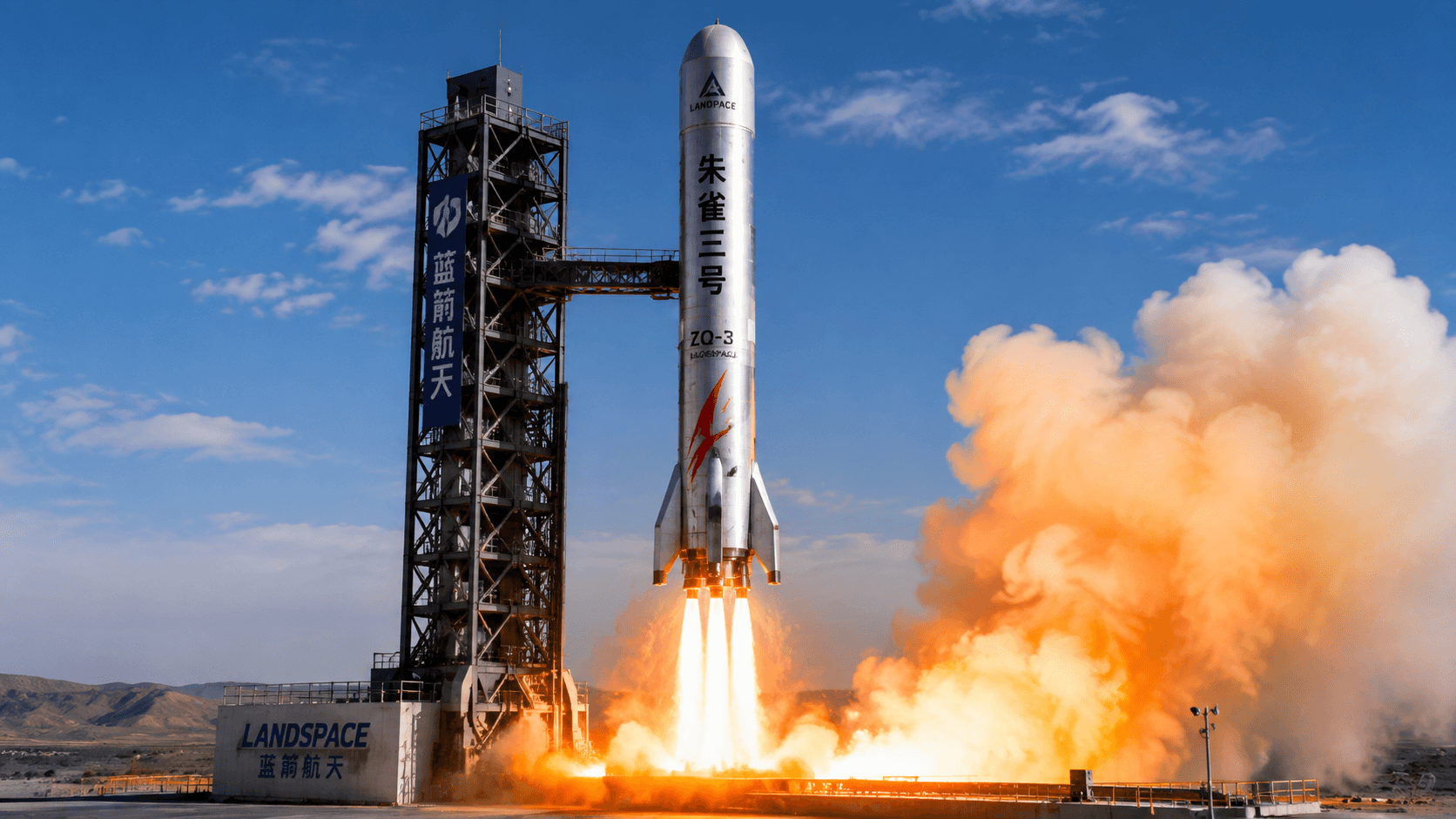 LandSpace's Zhuque-3 Static Fire Test Succeeds as Commercial Aerospace Scales Up