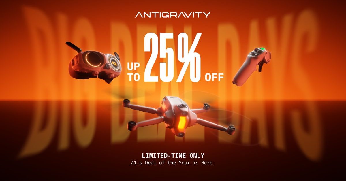 Antigravity’s biggest A1 drone sale is almost here