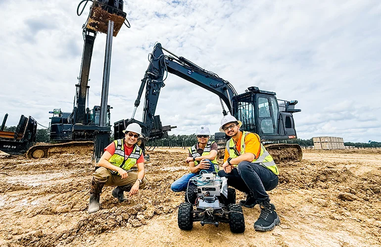 Built Robotics and Penn Engineering’s xLAB Partner for Physical AI in Construction
