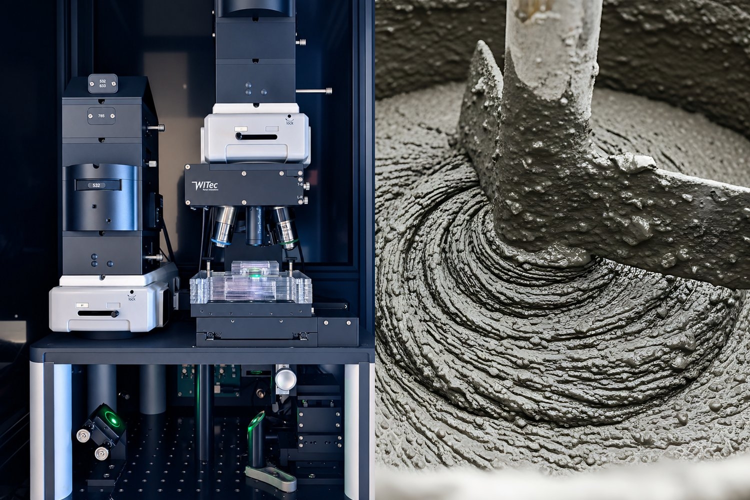A shot of carbon dioxide rewires how cement sets