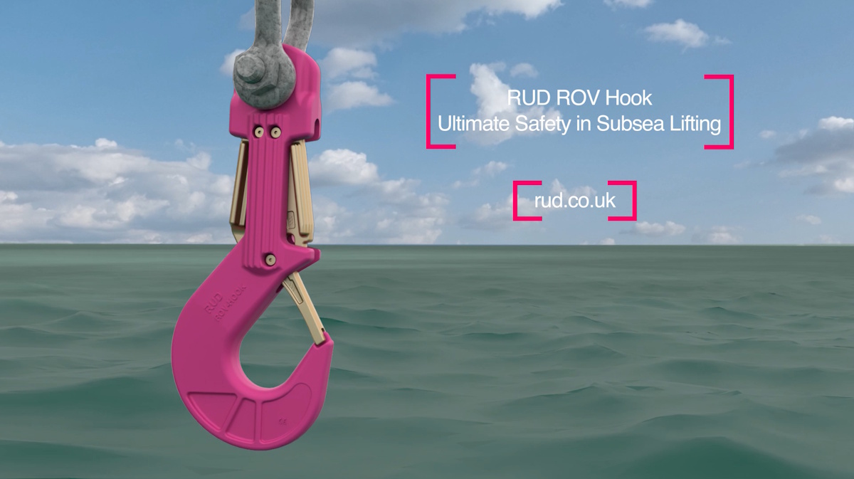 VIDEO: RUD ROV-HOOK Ultimate Safety in Subsea Lifting