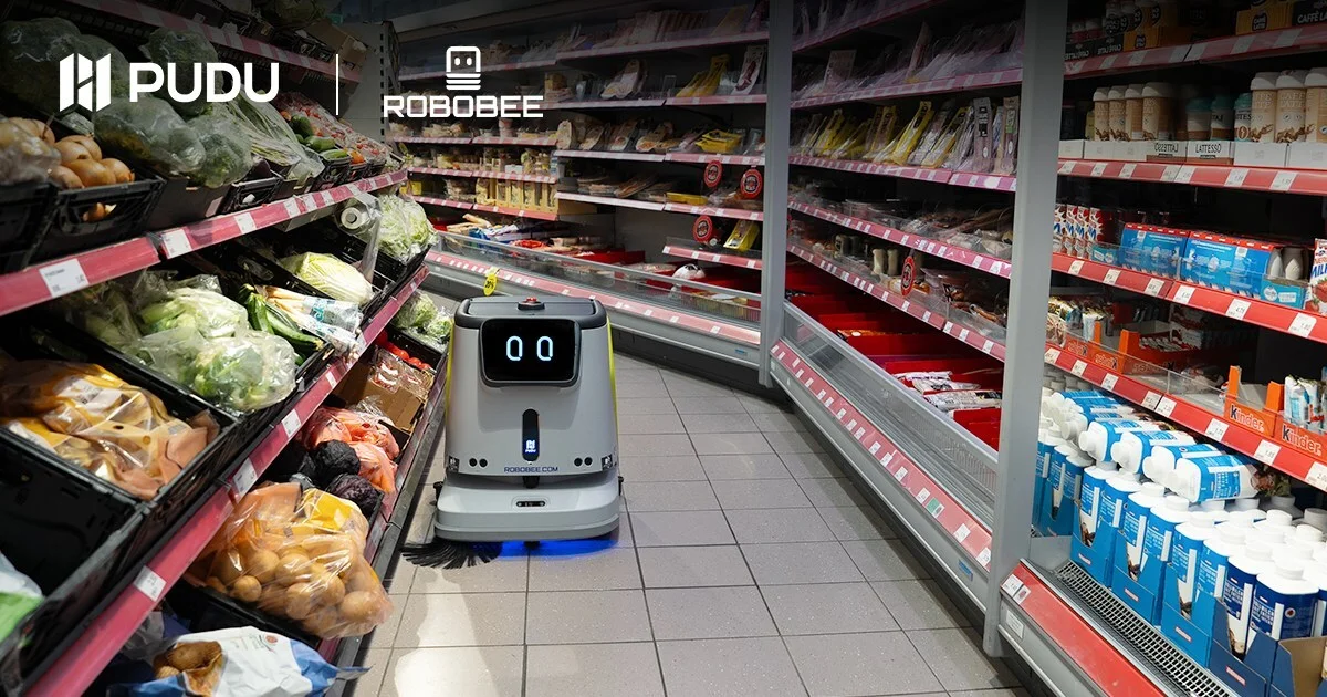 Pudu Deploys 200 Cleaning Robots Across Swiss Supermarket Network