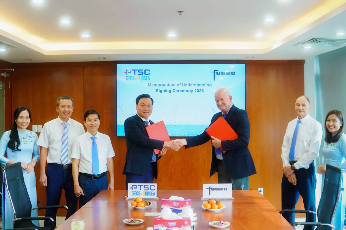 Fugro and PTSC G&S Extend Partnership in Vietnam