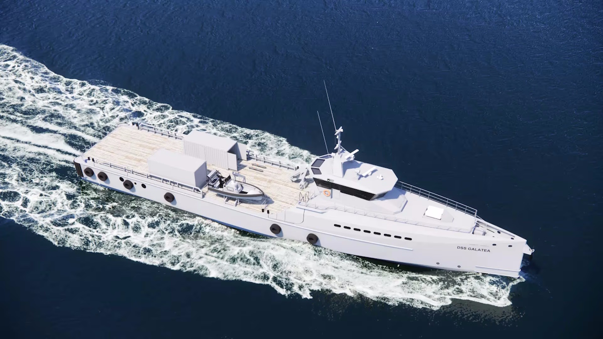 Fugro and Damen Partner to Support the Royal Netherlands Navy with Marine Security and Surveillance Vessel