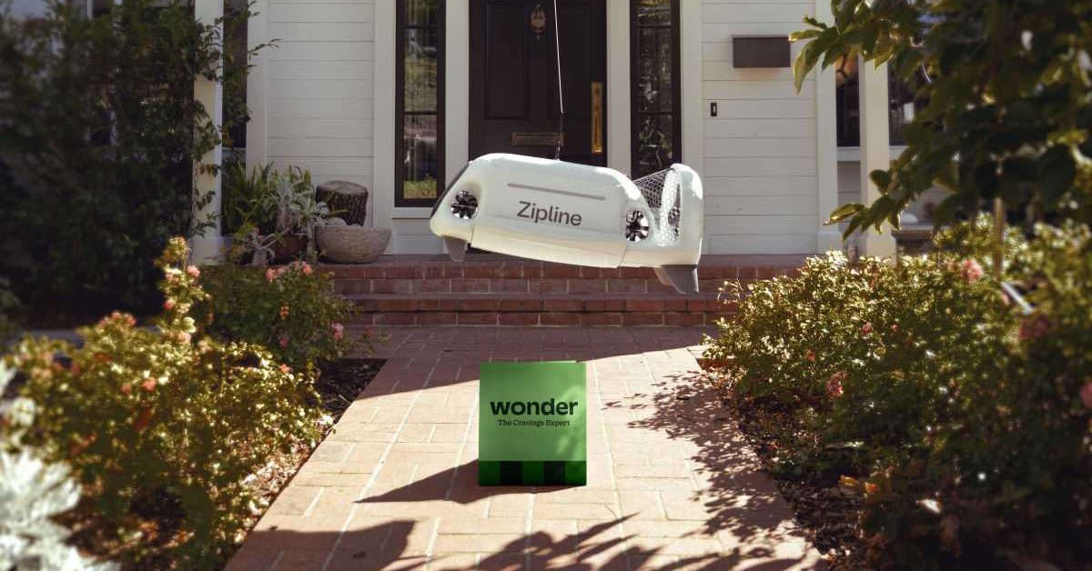 Zipline adds Wonder to its growing drone delivery network