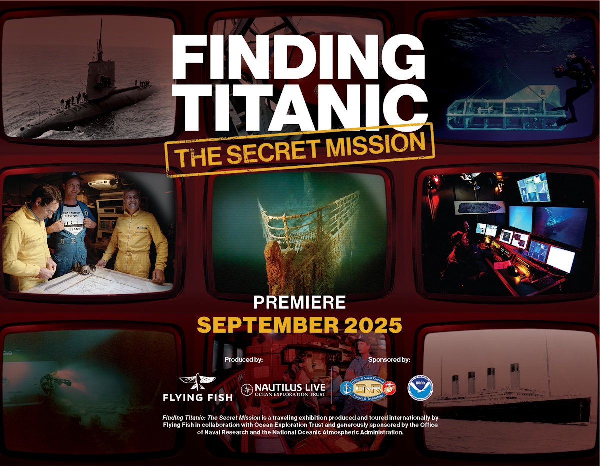 Titanic Discovery Turns 40: Dr. Robert Ballard Reflects on Now Declassified Historic Moment With New Exhibition